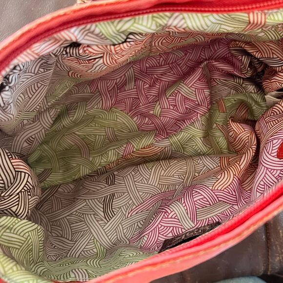 The Sak Bonfire Leather Sparkle Indio Demi Hobo Bag - Picture 10 of 16